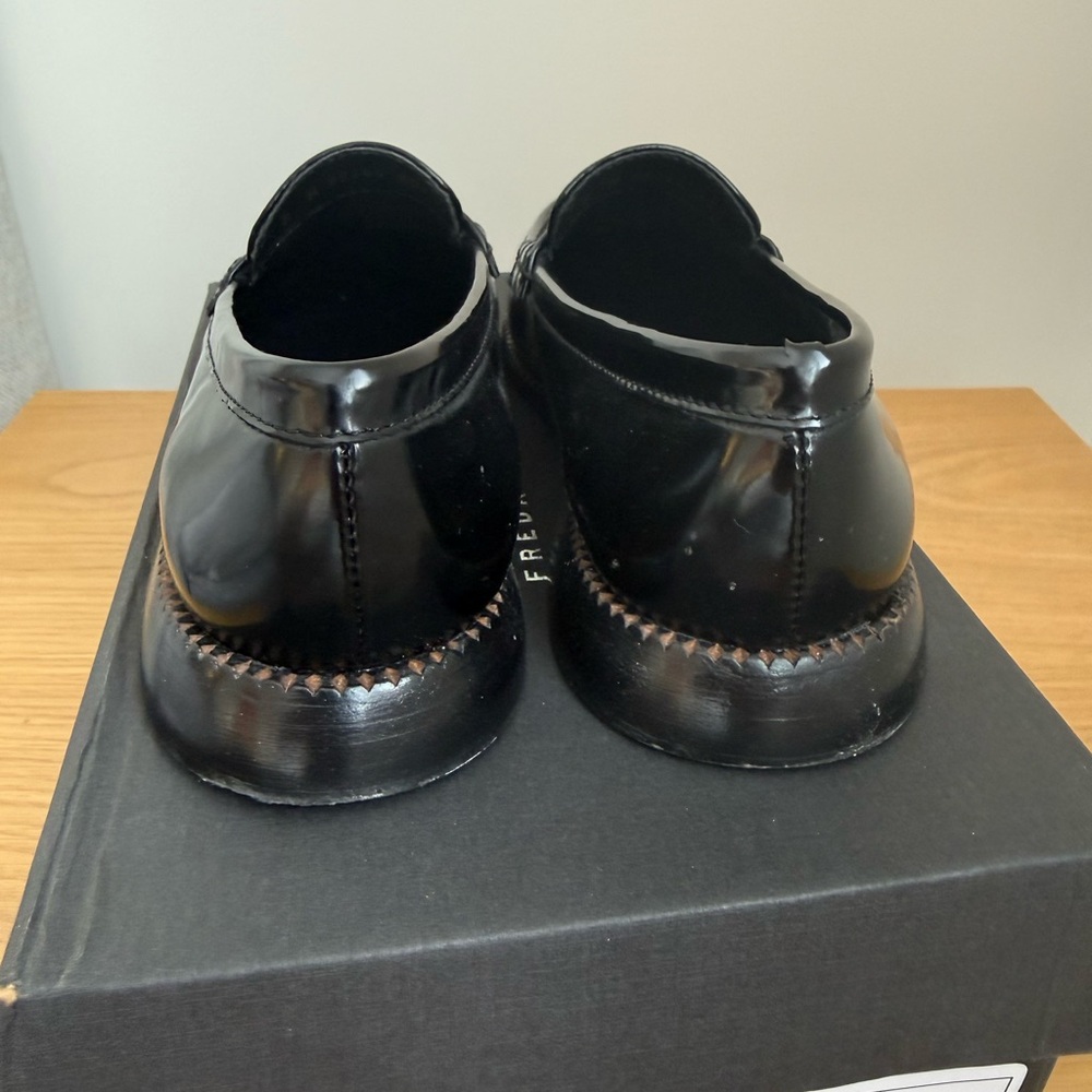 Freda Salvador Black Loafers - Picture 5 of 8